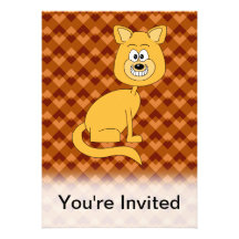 Happy Cat. Invite