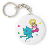 Happy Cat Keyholder Key Chain