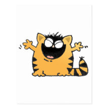 Happy Cat Post Card