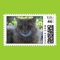 Happy Cat Postage postage