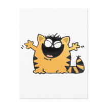 Gato feliz cartées postais