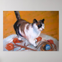 Happy Cat Print