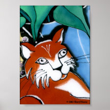 Happy Cat Print