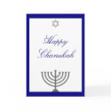 "Happy Chanukah" card