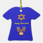 Happy Chanukah Christmas Ornament