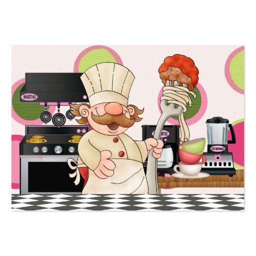 Happy Chef Kitchen Card - SRF Business Card
