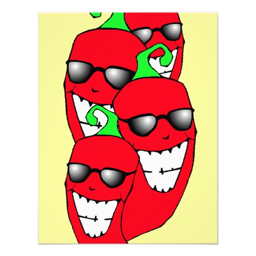 Happy Chiles Chile Pepper Ristra PARTY INVITATION