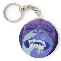 Happy Chimp Keychain keychains