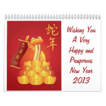 Happy Chinese New Year Calendar