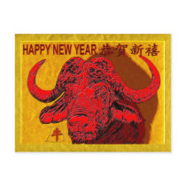 happy chinese new year postcards