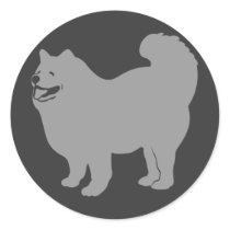 Happy Chow (Gray) stickers