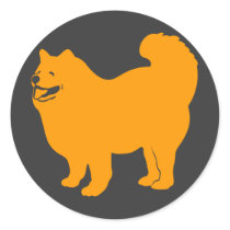 Happy Chow (Orange) stickers