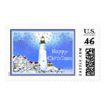 Happy Christmas, Almost Dawn on Christmas Morn postage
