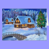 Happy Christmas At Home cards