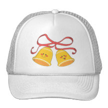 Happy Christmas Bells Trucker Hat
