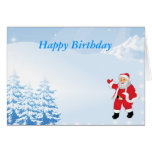 Happy Christmas Birthday Greeting Cards