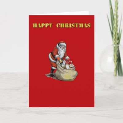 HAPPY CHRISTMAS cards