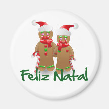 Happy Christmas Fridge Magnet