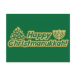 Happy Christmas hanukkah Kwanzaa Post Cards