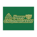 Happy Christmas hanukkah Kwanzaa postcards by BoogieMonst Happy Christmas hanukkah Kwanzaa postcards