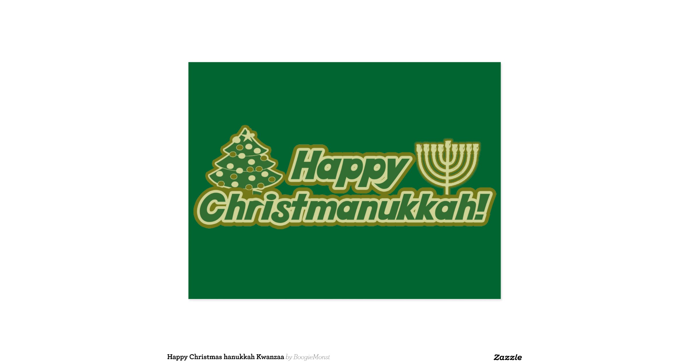 Happy Christmas Hanukkah Kwanzaa 