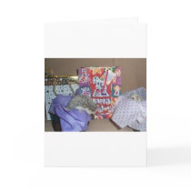 Happy Christmas Hedgehogs cards