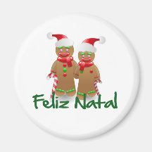 Happy Christmas Magnet