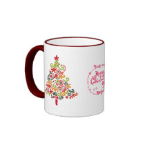 Happy Christmas mugs