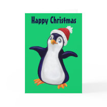 Happy Christmas Penguin cards