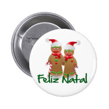 Happy Christmas Pin