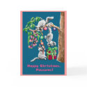 Happy Christmas Possums! Aussie Christmas card