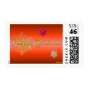 HAPPY CHRISTMAS postage