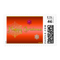 HAPPY CHRISTMAS postage