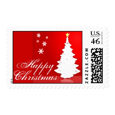 Happy Christmas Postage postage