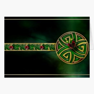 Celtic Knot Christmas Card