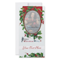 HAPPY CHRISTMAS WISHES photo cards