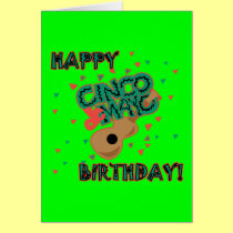 Happy Cinco de Mayo Birthday! cards