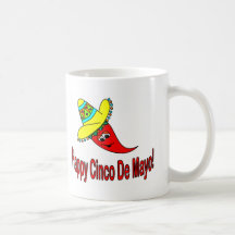 Happy Cinco De Mayo Coffee Mugs