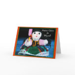 Happy Cinco de Mayo doll greeting card