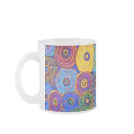 HAPPY CIRCLES FROSTED MUG