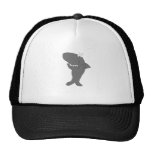 Happy Clapping Cartoon Shark Trucker Hats