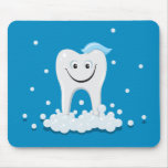 Happy clean tooth mousepad