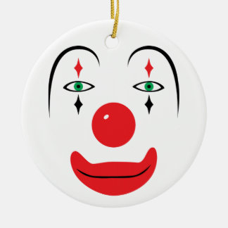laughing clown ornaments keepsake ornaments zazzle unicycle christmas ornament