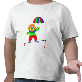Happy Clown Toddlers T-Shirt shirt