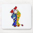 Happy clown with ball