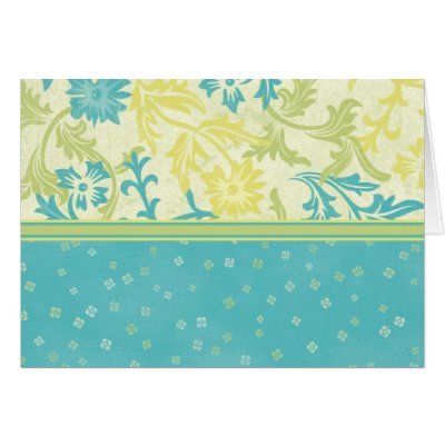 Happy Colors Fancy Florals Cards by naturetees