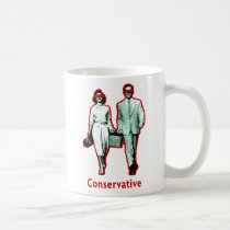 Happy Conservative Couple mugs