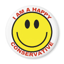 Happy Conservative magnets by jjackson72 Happy Conservative magnets