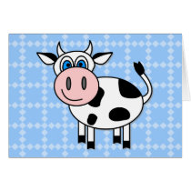 Happy Cow - Customizable! Cards