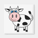 Happy Cow - Customizable! Fridge Magnets